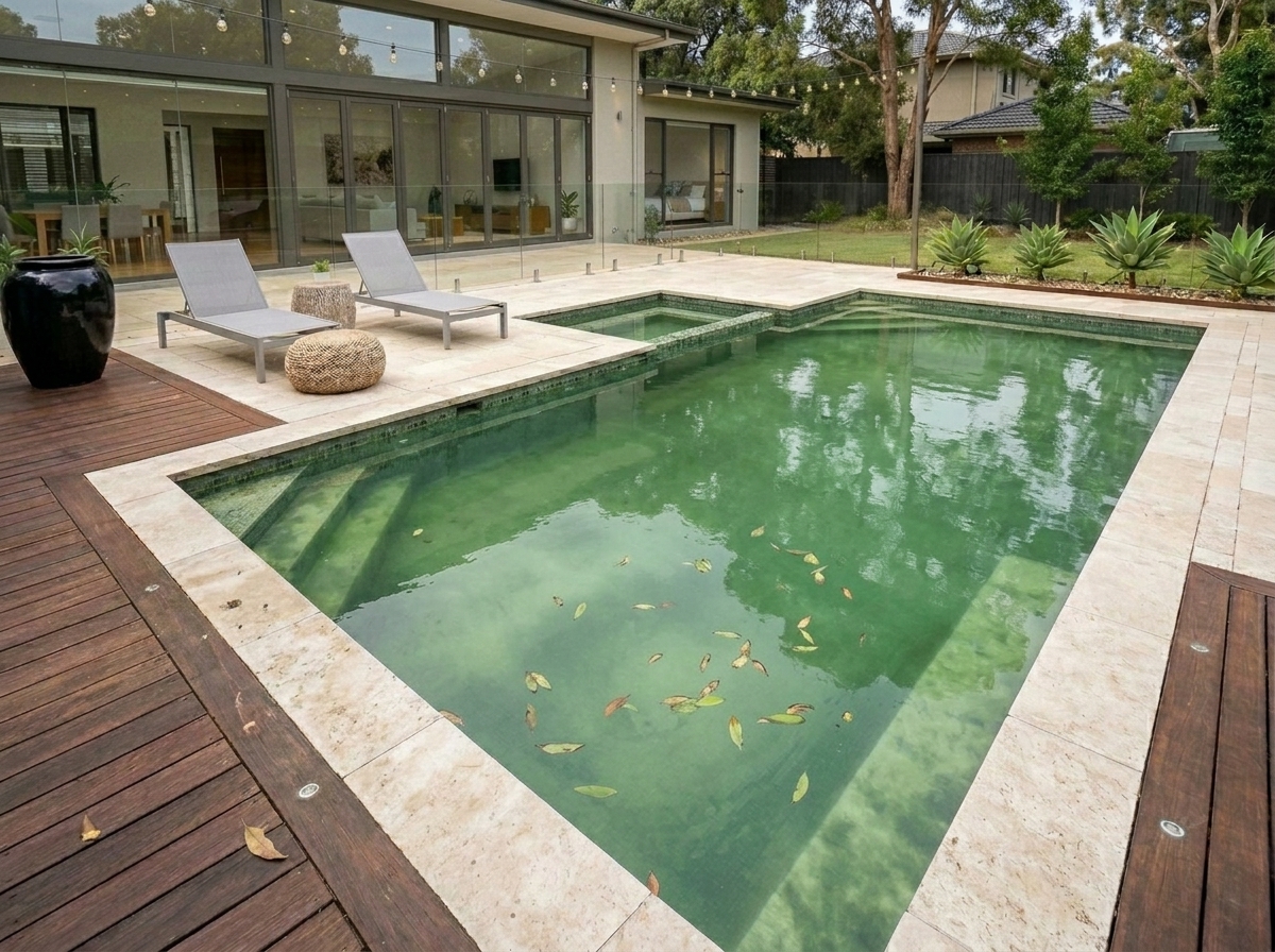 Green pool recovery